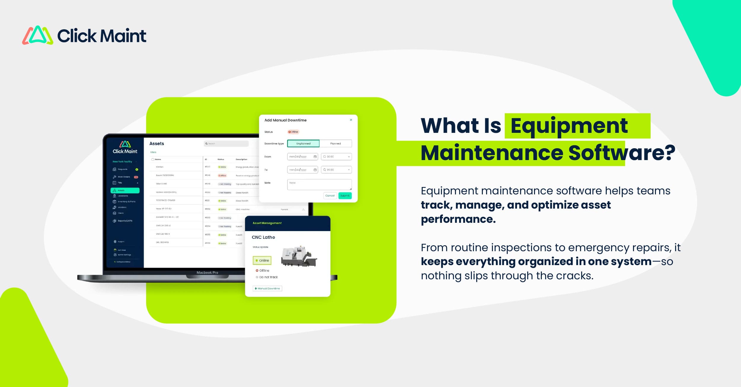 equipment maintenance what is equipment maintenance software