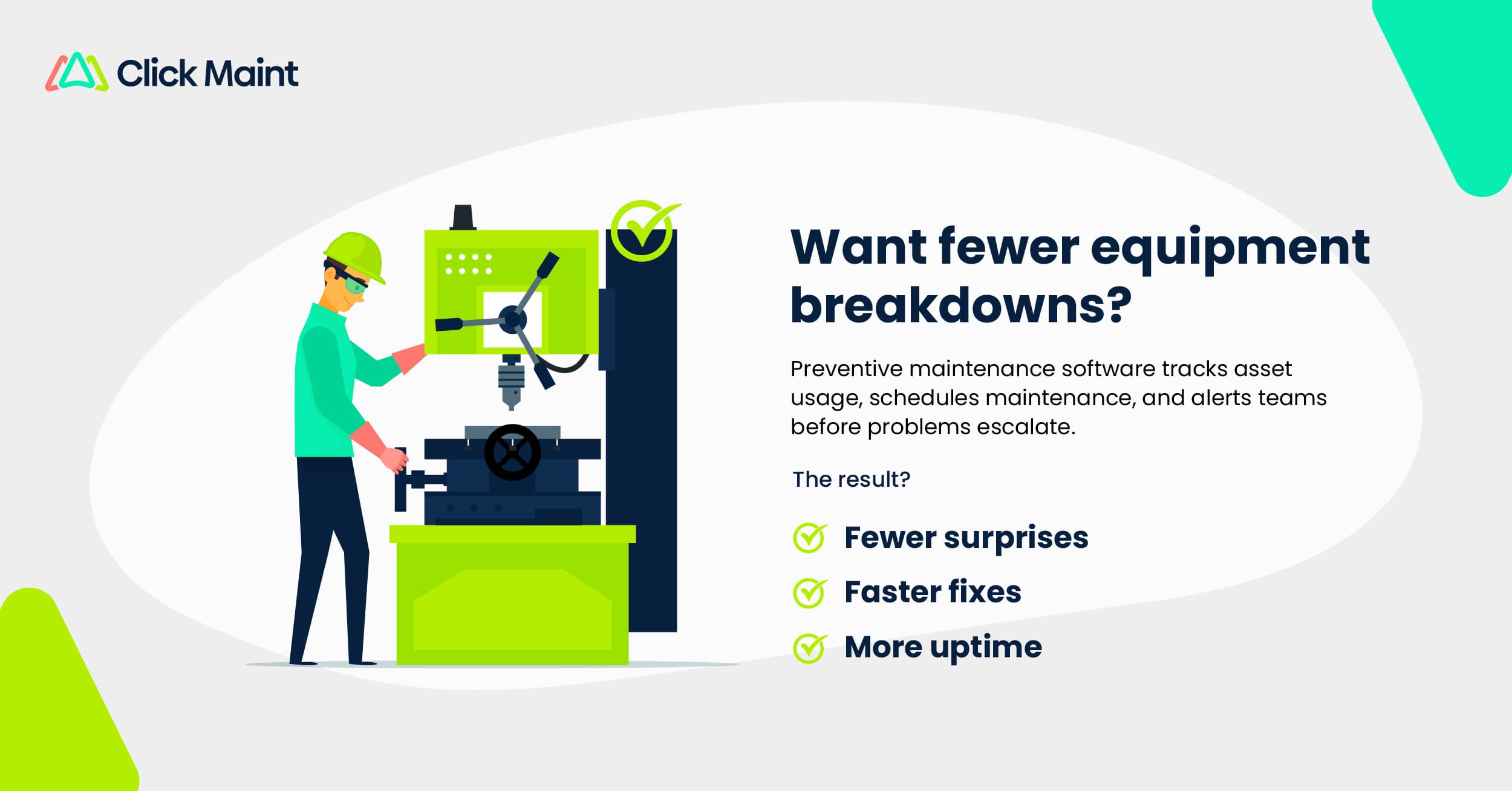 preventive maintenance software help reduce downtime