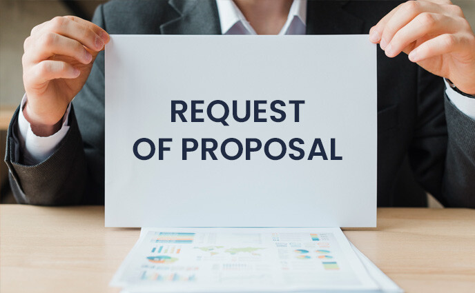 CMMS request for proposal employee showing document