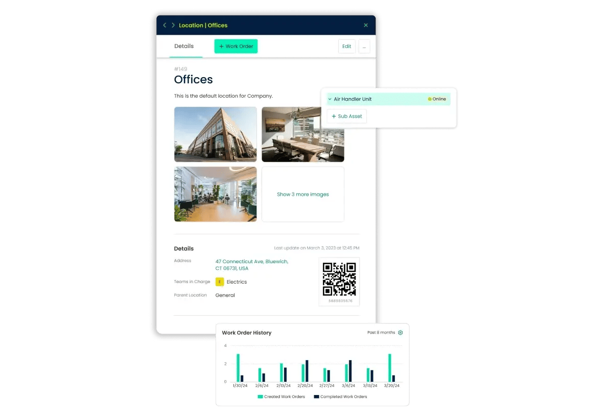 cmms software features commercial and residential property management