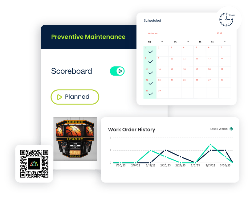 arena and stadiums preventive maintenance