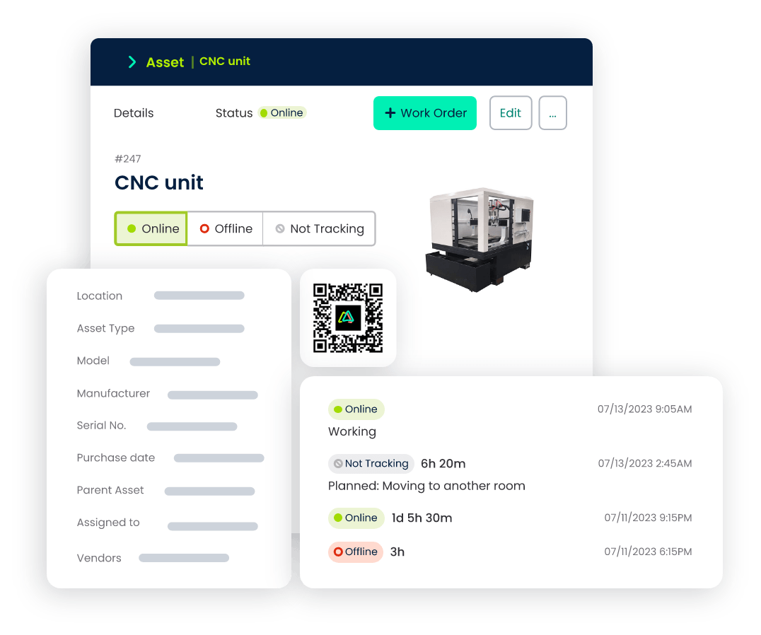 cmms software for manufacturing asset management