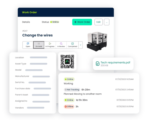 Work order management for building maintenance tasks