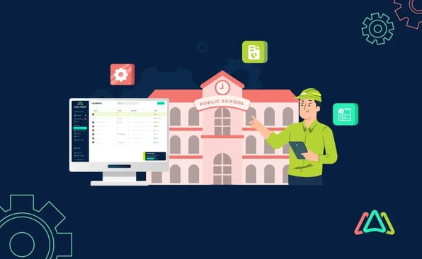 image showing effective public school maintenance with cmms