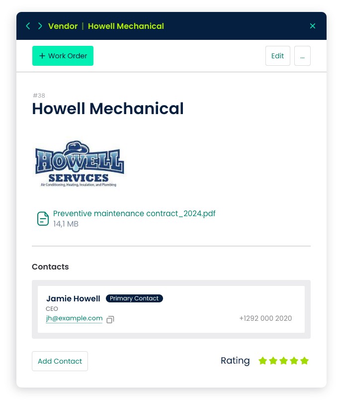 Maintenance Contracts | preventive maintenance contract