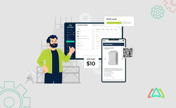 an image showing a small business owner happily using a cmms