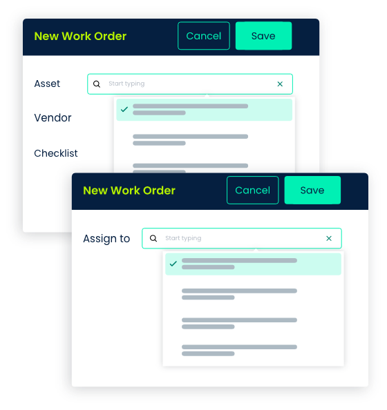 work order process resource allocation