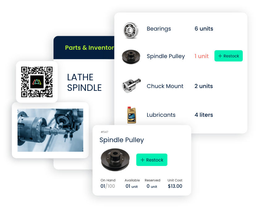 cmms for stock usage and consumption tracking