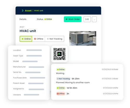CMMS software for educational facilities asset management dashboard