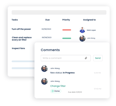 Asset management with facilities management software