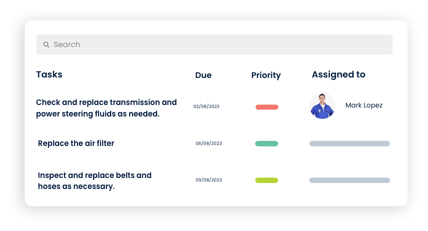 fleet maintenance work order automation