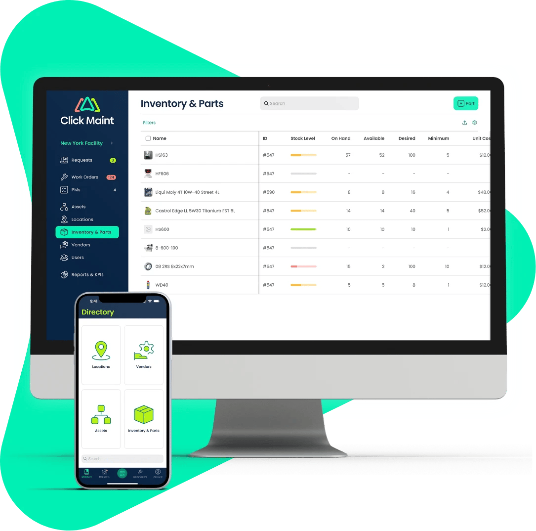 parts and inventory management
