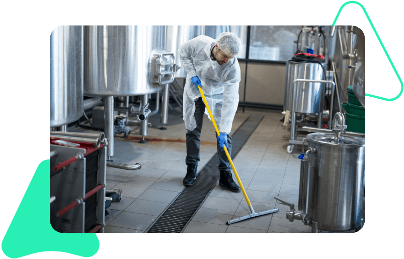 maintenance of processing equipment