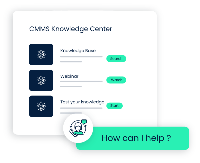healthcare cmms training and support