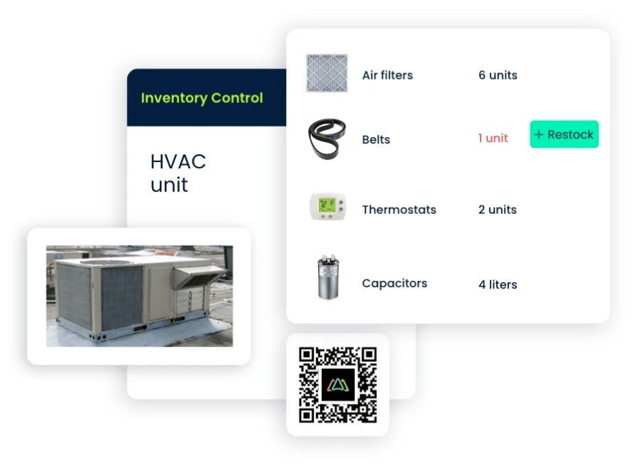 reactive maintenance inventory management and parts tracking