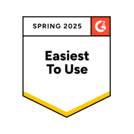 Easiest To Use G2 Spring 2025