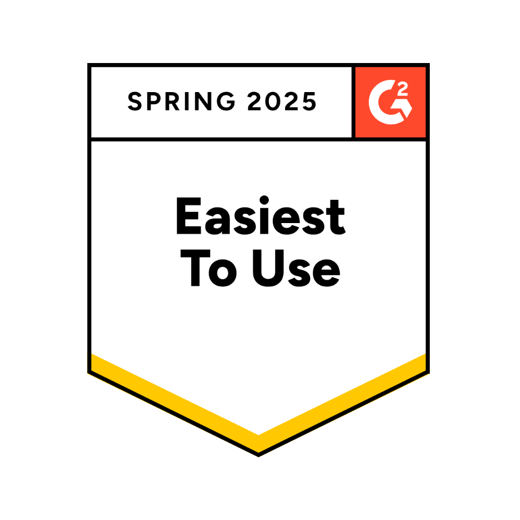 Easiest To Use G2 Spring 2025
