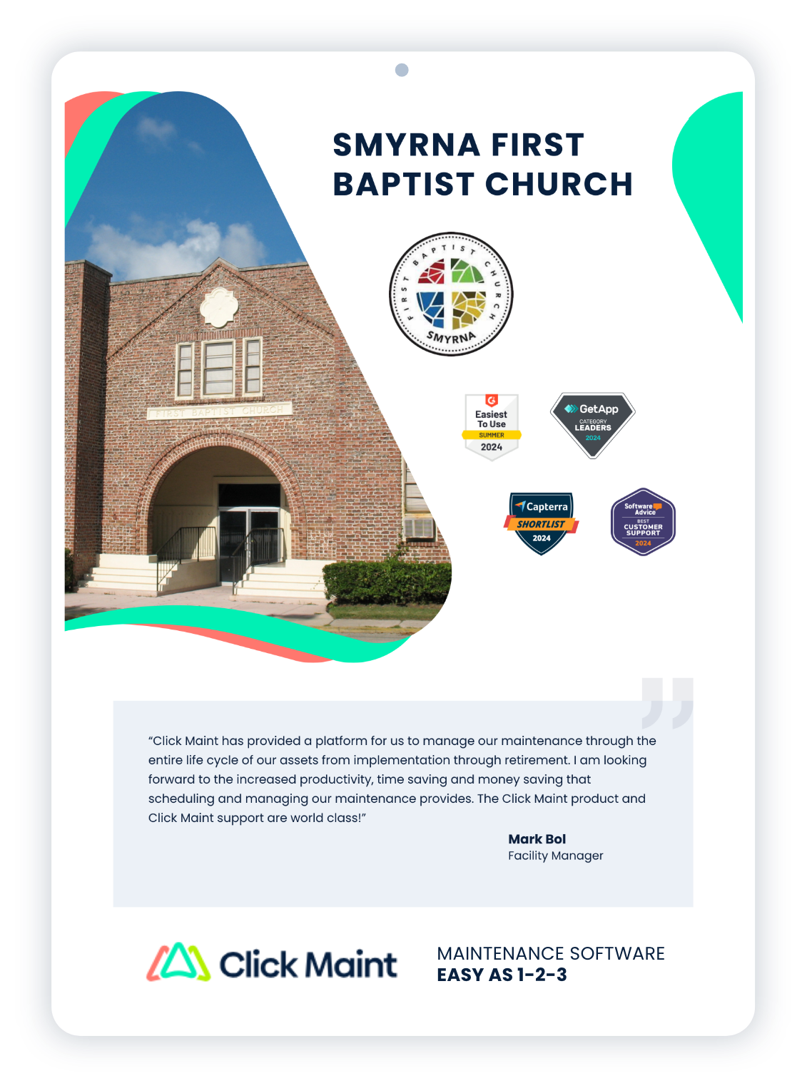 Smyrna First Baptist Church Cover