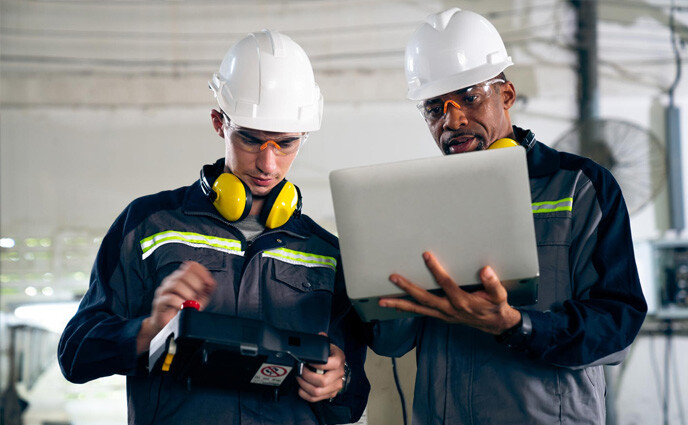 cmms feature asset registry two technicians