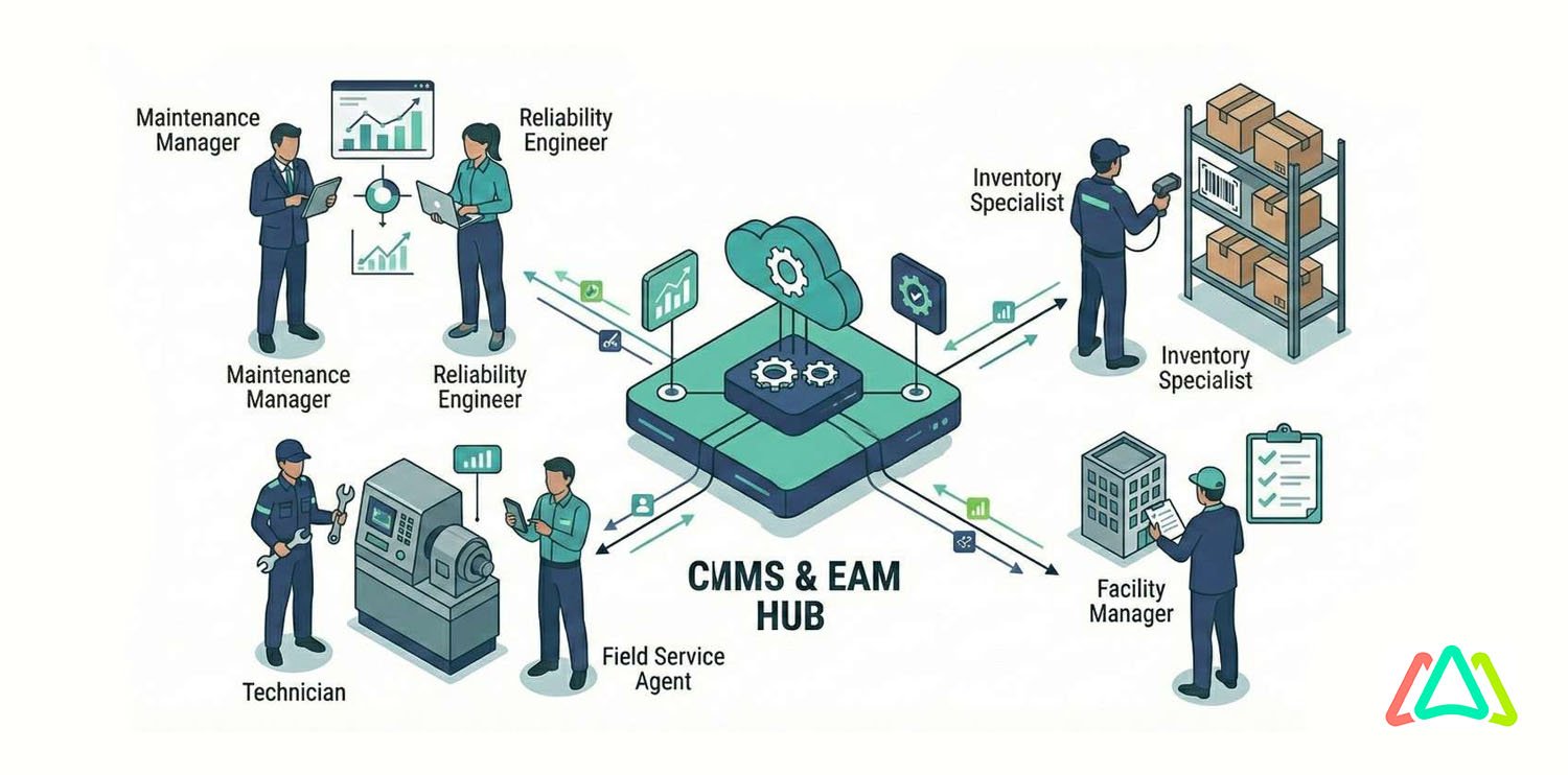 cmms maintenance role