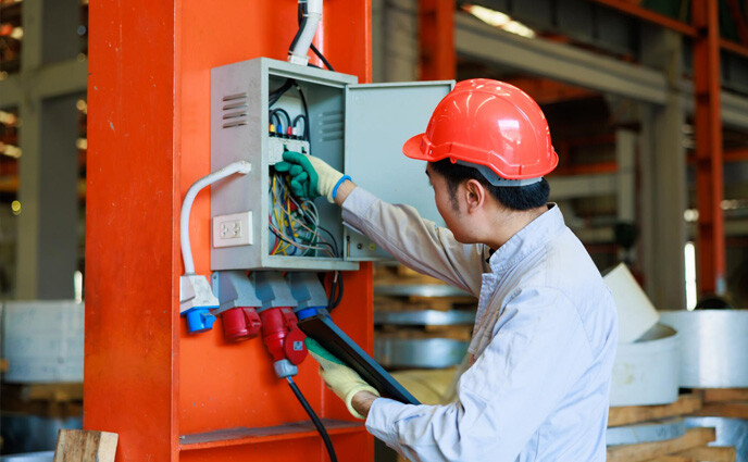cmms root cause analysis electrician engineer tests electrical installations