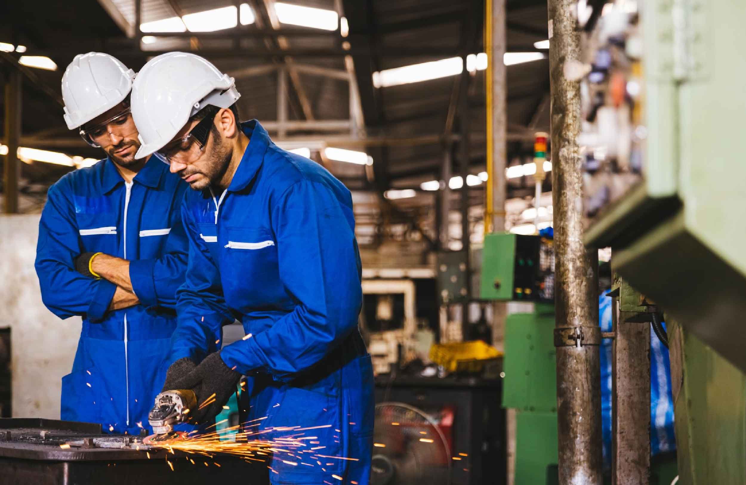 cmms software benefits maintenance roles manual workers working factory