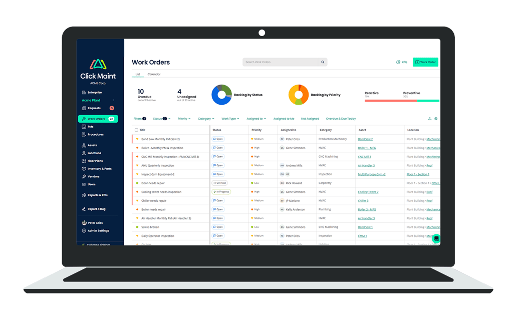CMMS Software Design | CMMS Design