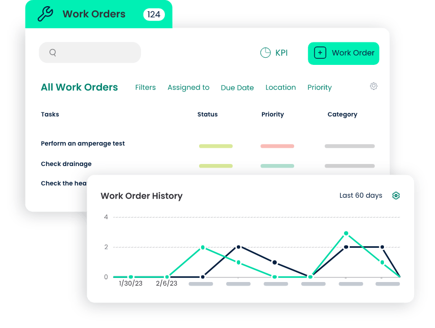 create and manage work orders using work order management software
