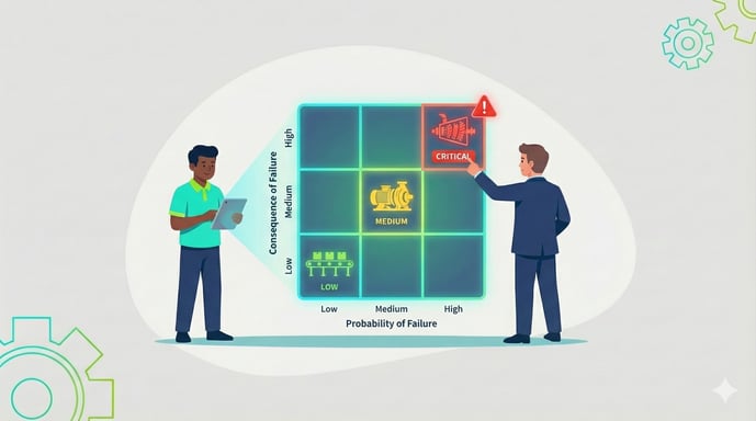 equipment criticality assessment matrix