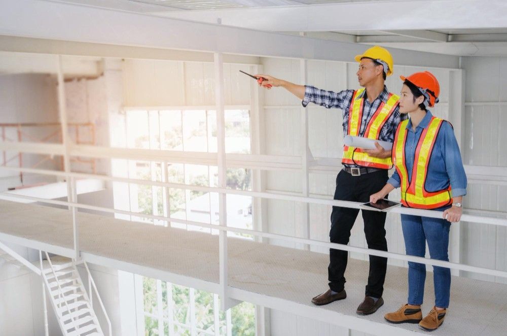 facility condition assessment engineers working indoors