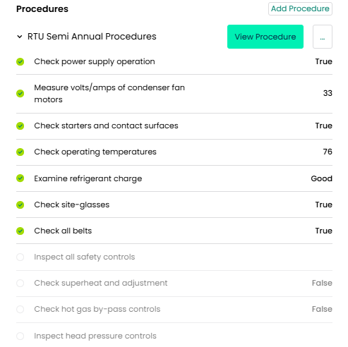 facility maintenance plan rtu semi annual procedures add