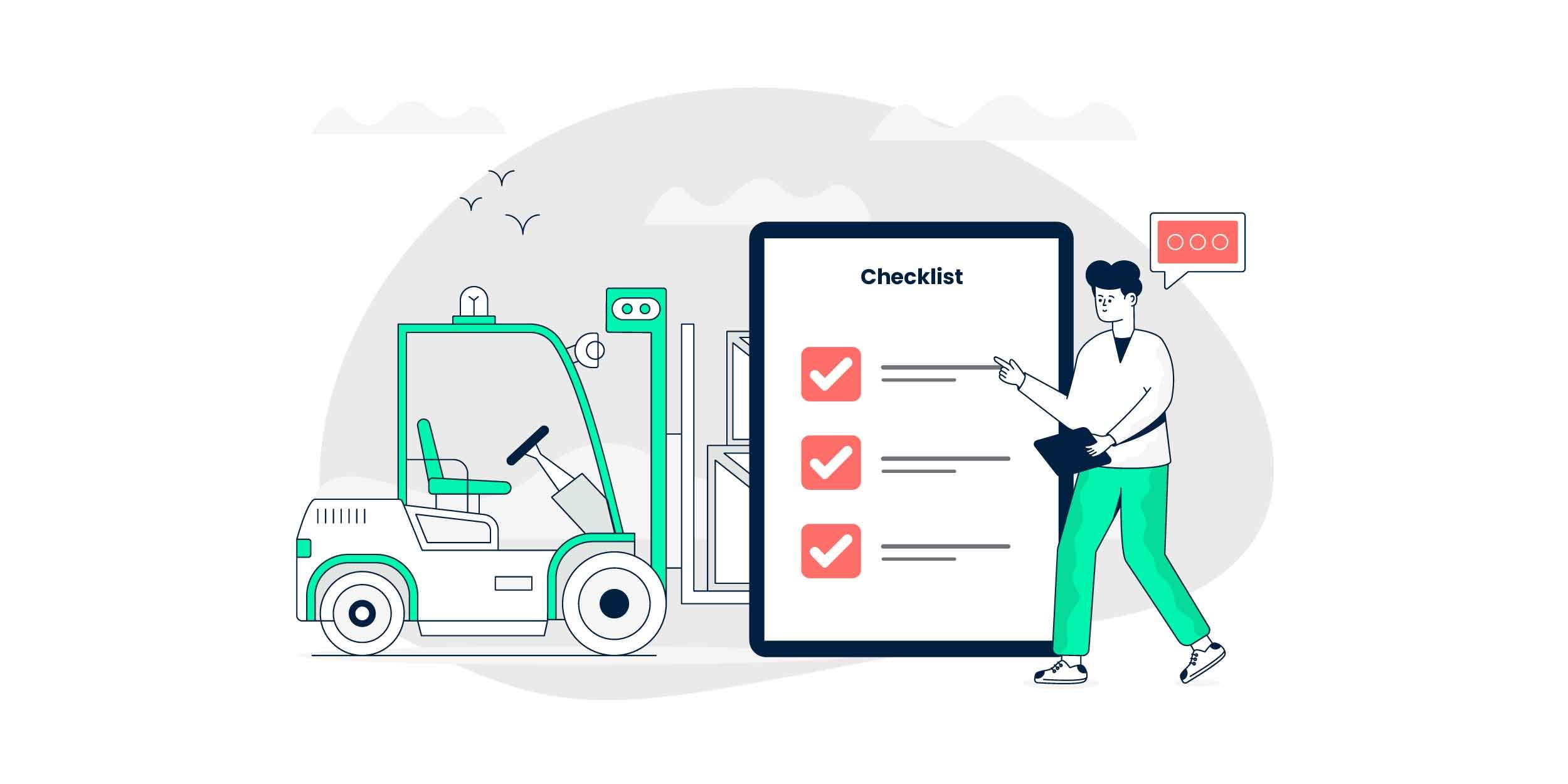 forklift maintenance checklist