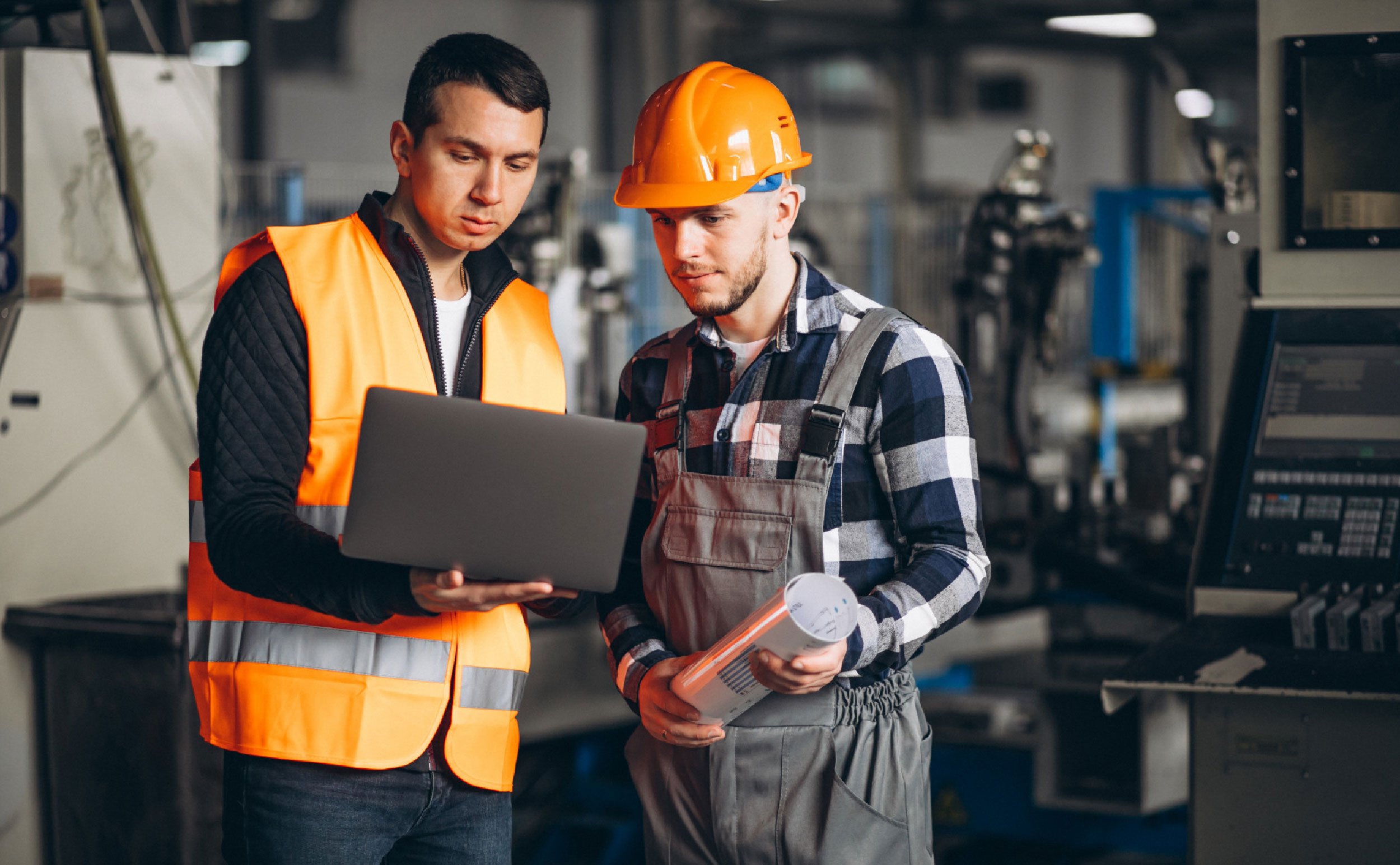best-in-class work orders two colleagues factory