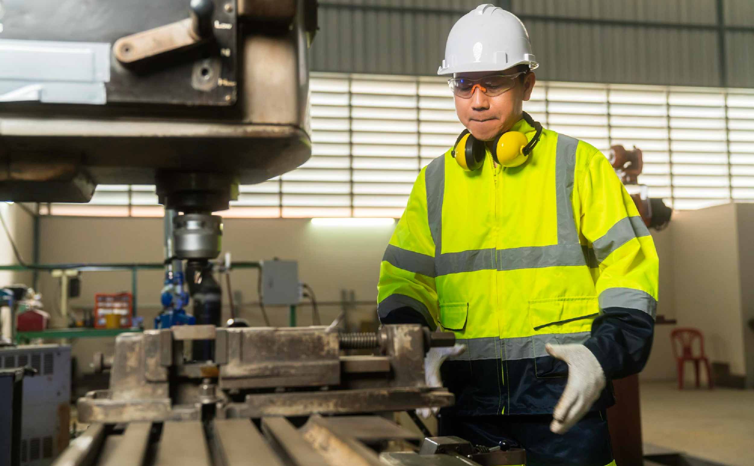 objective based maintenance 101 professional asian male engineer specialist worker in factory