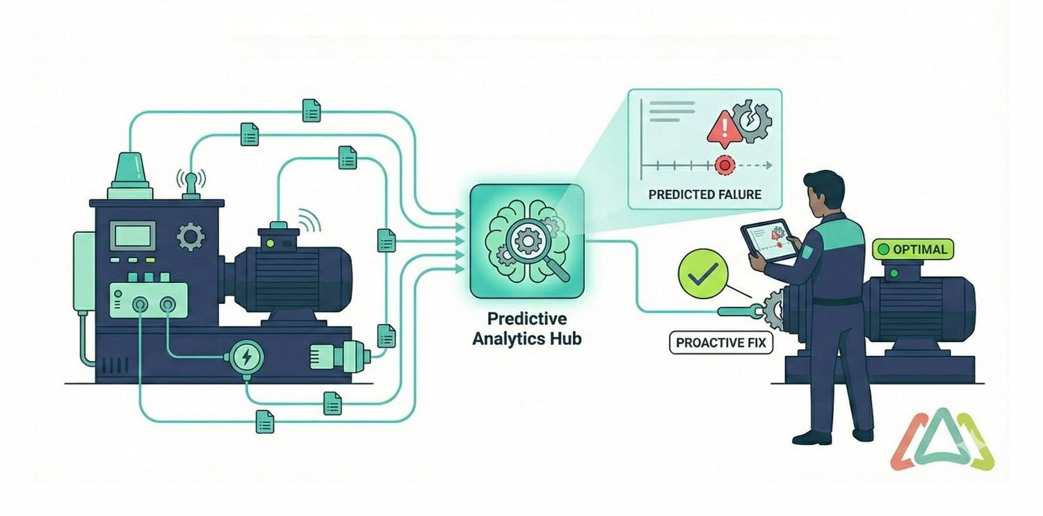 Predictive maintenance enablement with CMMS data automation