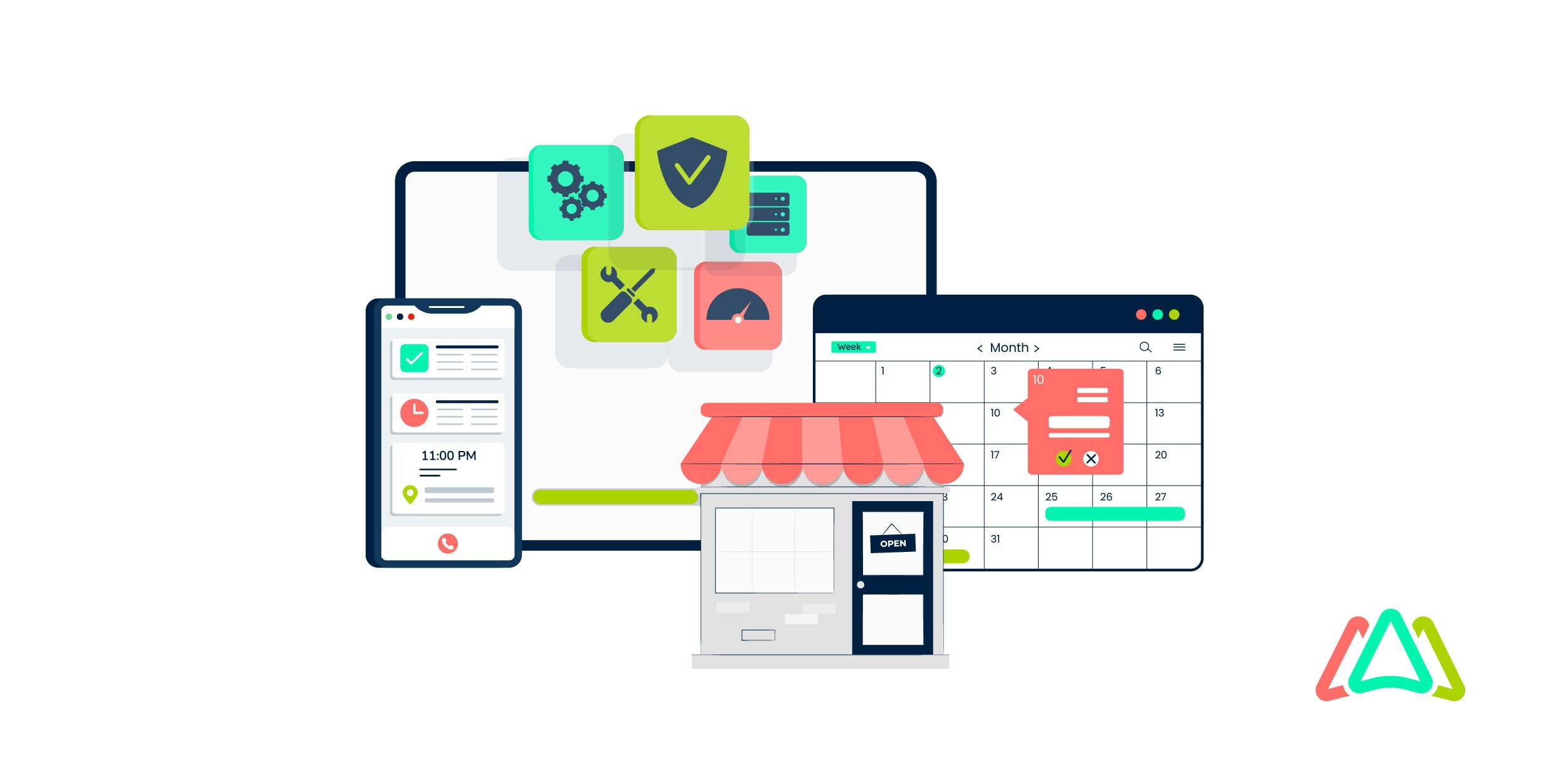 small business work order software core features