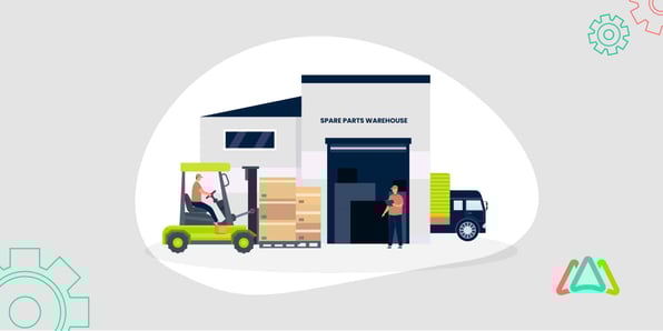 spare parts warehouse management