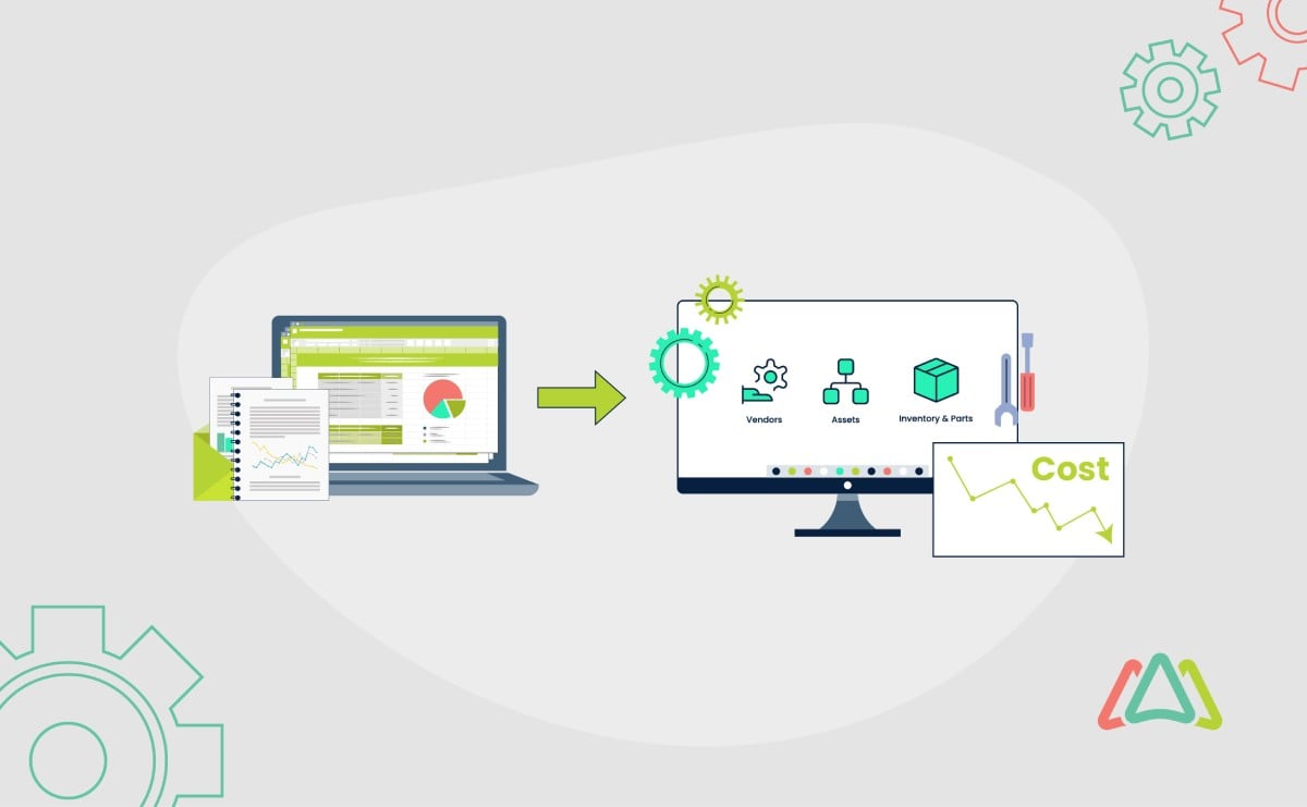 financial advantage of spreadsheets to cmms