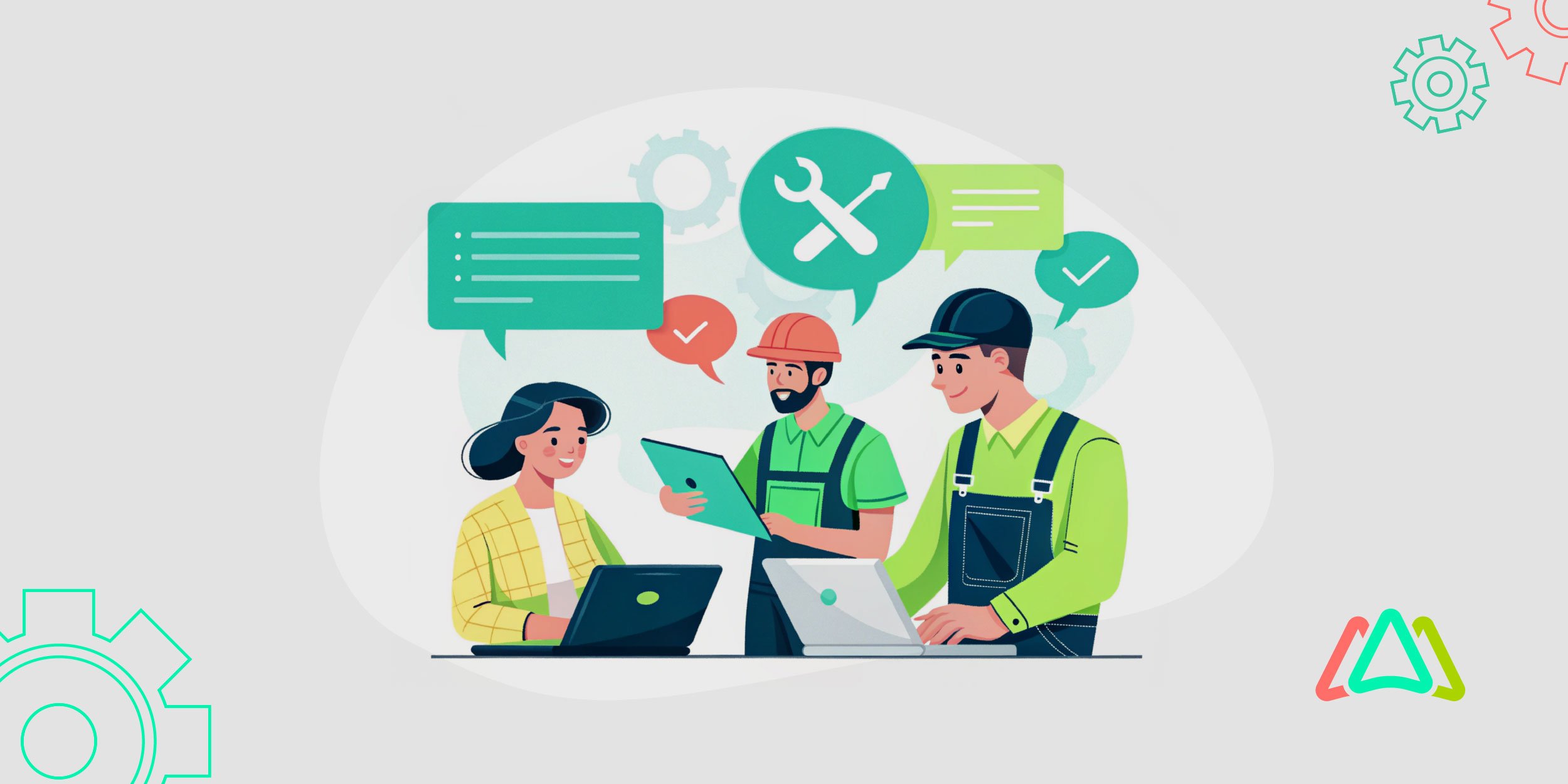 work order chat tech